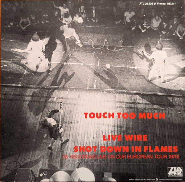 AC/DC – Touch Too Much 12" vinyl record, image 2 of 6