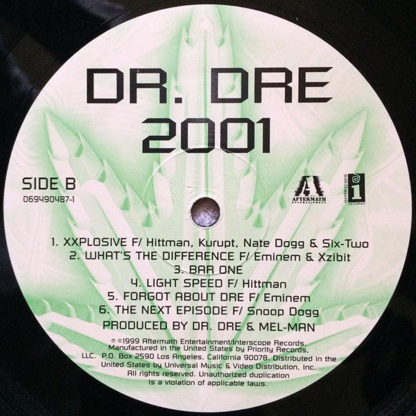 Dr. Dre – 2001 (2xLP) LP vinyl record, image 4 of 9