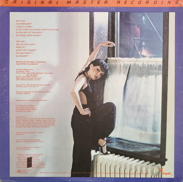 Pat Benatar – In The Heat Of The Night LP vinyl record, image 2 of 10