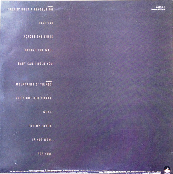 Tracy Chapman – Tracy Chapman LP vinyl record, image 5 of 9