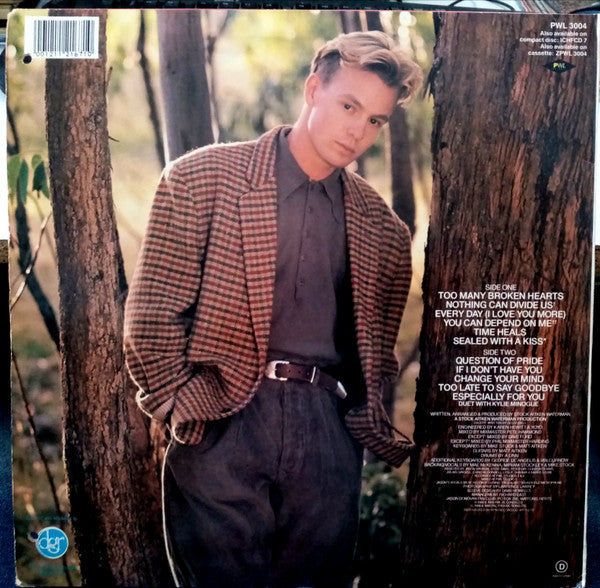 Jason Donovan – Ten Good Reasons LP vinyl record, image 2 of 2