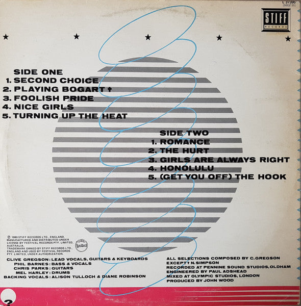Any Trouble – Where Are All The Nice Girls? LP vinyl record, image 2 of 4