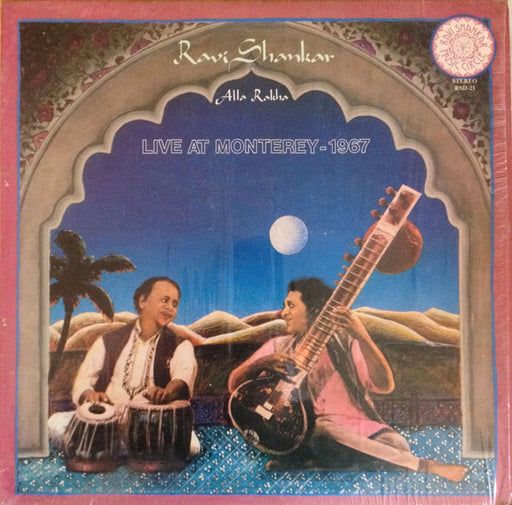 Ravi Shankar – Live At Monterey - 1967 LP vinyl record, image 1 of 4
