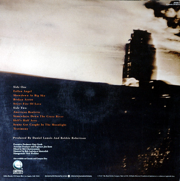 Robbie Robertson – Robbie Robertson LP vinyl record, image 2 of 6