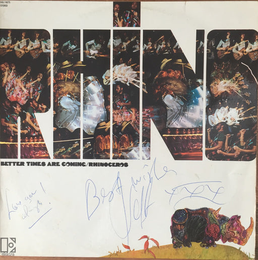 Rhinoceros – Better Times Are Coming LP vinyl record, image 1 of 4