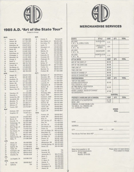 AD – Art Of The State LP vinyl record, image 7 of 8