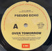 Pseudo Echo – Over Tomorrow 7" vinyl record, image 3 of 4
