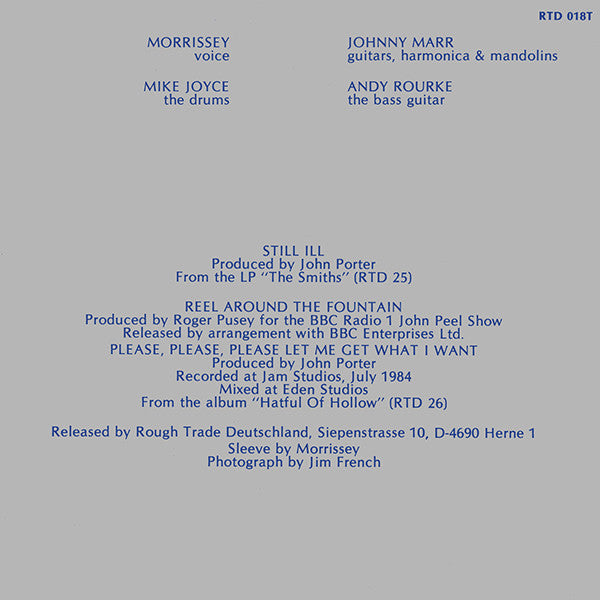 The Smiths – Still Ill 12" vinyl record, image 2 of 6