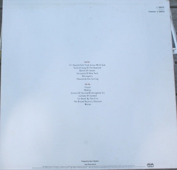The Pogues – If I Should Fall From Grace With God LP vinyl record, image 2 of 5