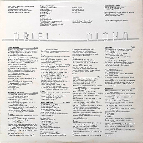 Ariel – Aloha LP vinyl record, image 5 of 6