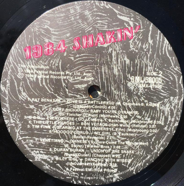 Various – 1984 Shakin' LP vinyl record, image 4 of 6