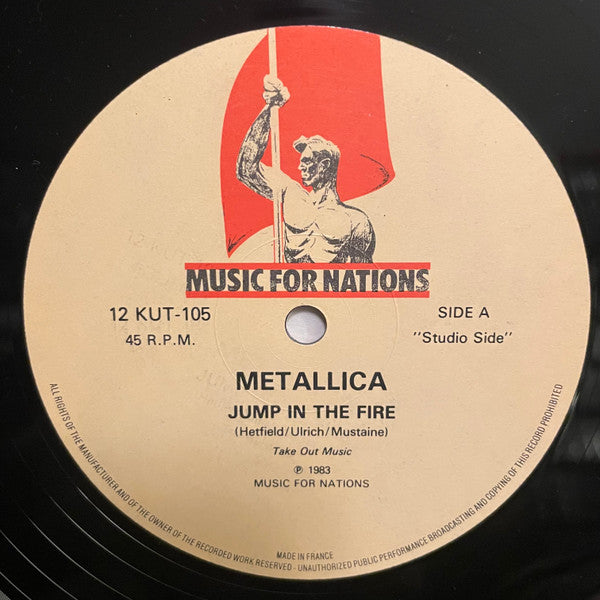 Metallica – Jump In The Fire 12" vinyl record, image 3 of 6