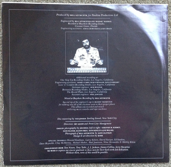 Eagles – The Long Run LP vinyl record, image 6 of 7