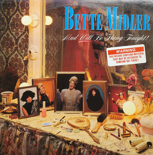 Bette Midler – Mud Will Be Flung Tonight! LP vinyl record, image 1 of 5