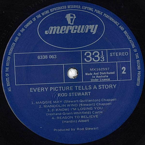 Rod Stewart – Every Picture Tells A Story LP vinyl record, image 3 of 6