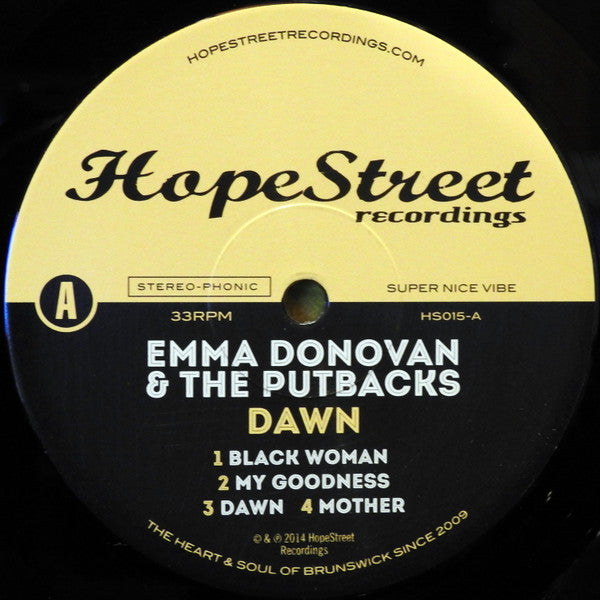 Emma Donovan, The PutBacks – Dawn LP vinyl record, image 2 of 3