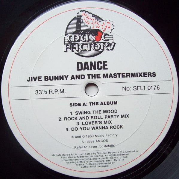 Jive Bunny And The Mastermixers – The Album LP vinyl record, image 3 of 4