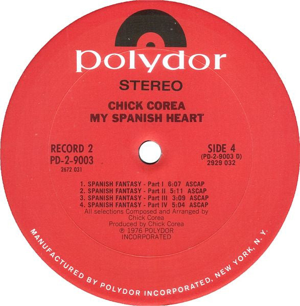 Chick Corea – My Spanish Heart (2xLP) LP vinyl record, image 6 of 9