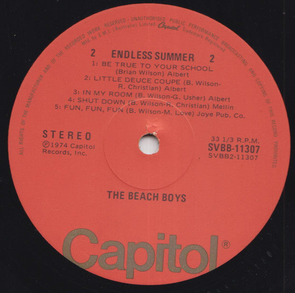 The Beach Boys – Endless Summer (2xLP) LP vinyl record, image 6 of 8