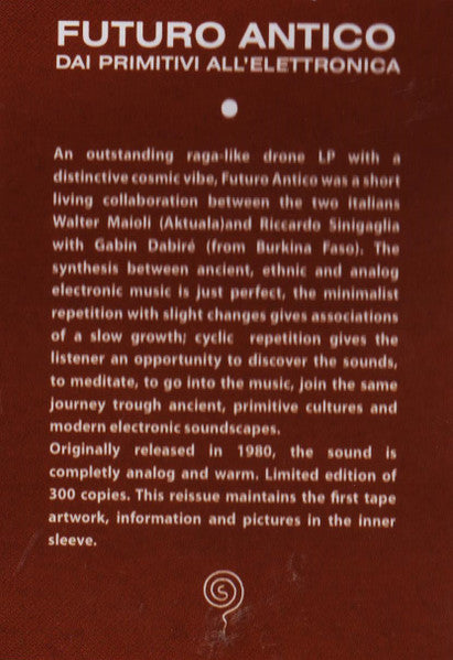 Futuro Antico – Dai Primitivi All'Elettronica LP vinyl record, image 7 of 7
