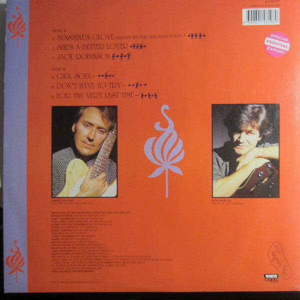 The Some Loves – Sunshine's Glove / Girl Soul 12" vinyl record, image 2 of 4
