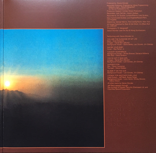 Stevie Wonder – Talking Book LP vinyl record, image 5 of 8