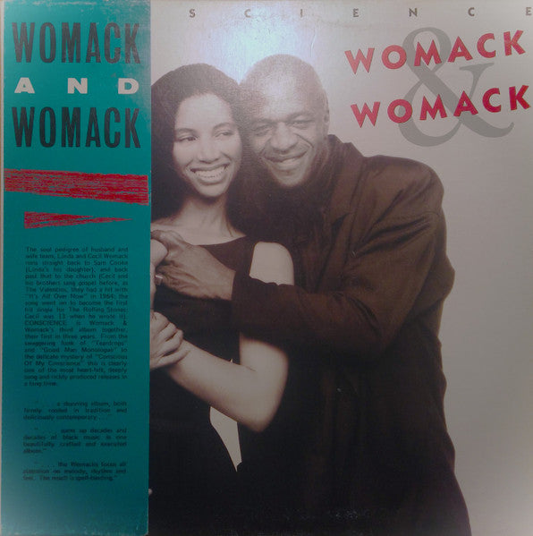 Womack & Womack – Conscience LP vinyl record, image 6 of 6