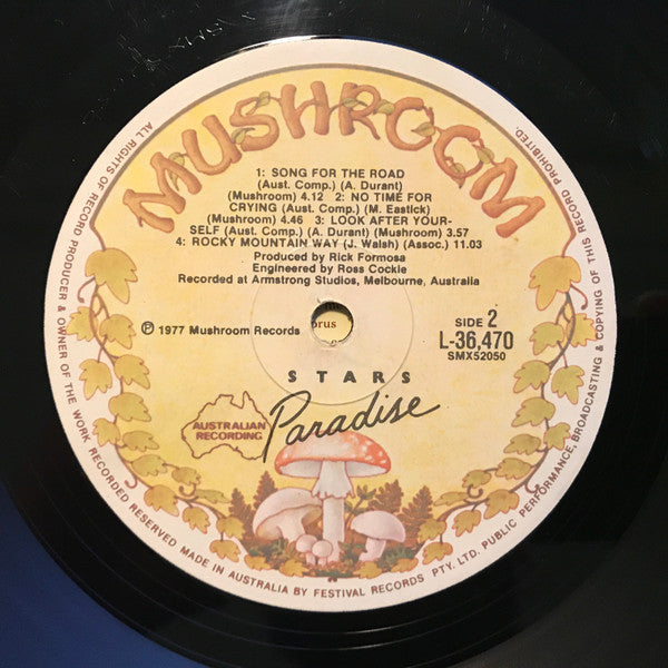 Stars – Paradise LP vinyl record, image 4 of 4