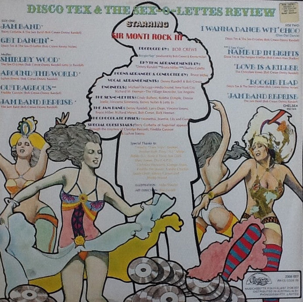 Disco Tex & His Sex-O-Lettes – Disco Tex & The Sex-O-Lettes Review LP vinyl record, image 2 of 2