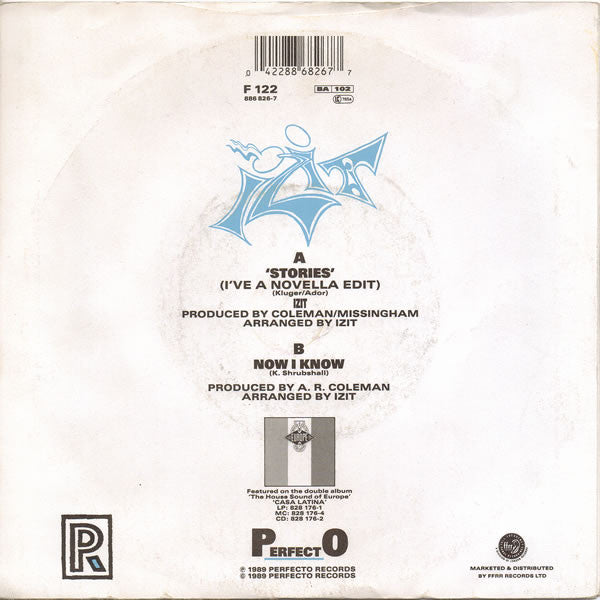 Izit – Stories 7" vinyl record, image 2 of 4