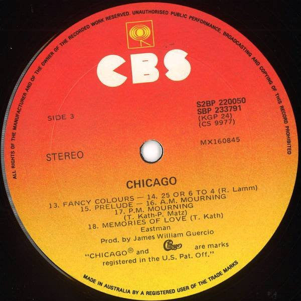 Chicago – Chicago (2xLP) LP vinyl record, image 5 of 6