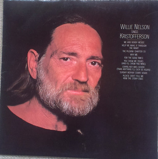 Willie Nelson – Willie Nelson Sings Kristofferson LP vinyl record, image 1 of 4