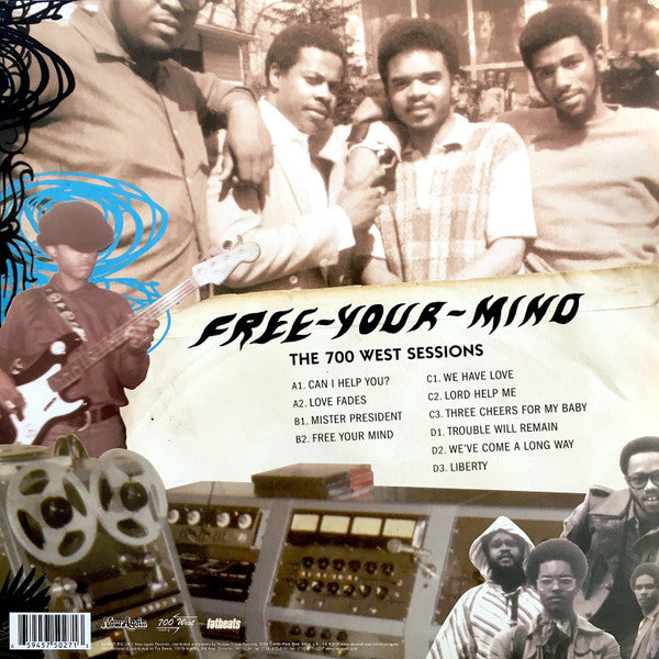 Amnesty – Free Your Mind (The 700 West Sessions) (2xLP) LP vinyl record, image 2 of 10