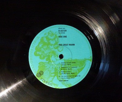 Herbie Mann – The Great Mann LP vinyl record, image 3 of 5