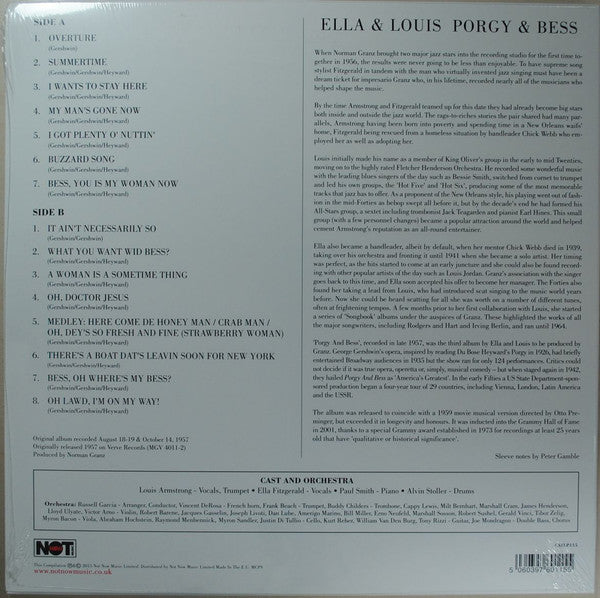 Ella Fitzgerald, Louis Armstrong – Porgy & Bess LP vinyl record, image 2 of 2