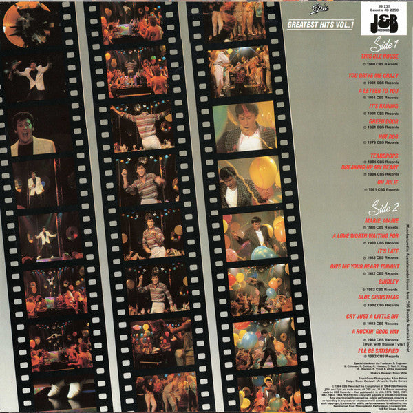 Shakin' Stevens – Greatest Hits LP vinyl record, image 2 of 4