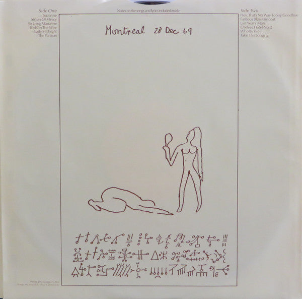 Leonard Cohen – Greatest Hits LP vinyl record, image 5 of 10