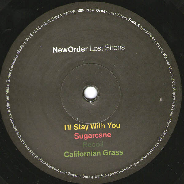 New Order – Lost Sirens LP vinyl record, image 5 of 9