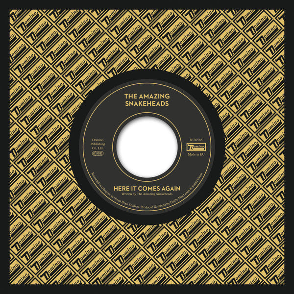 The Amazing Snakeheads – Here It Comes Again 7" vinyl record