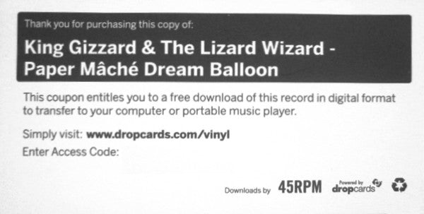 King Gizzard And The Lizard Wizard – Paper Mâché Dream Balloon LP vinyl record, image 9 of 10