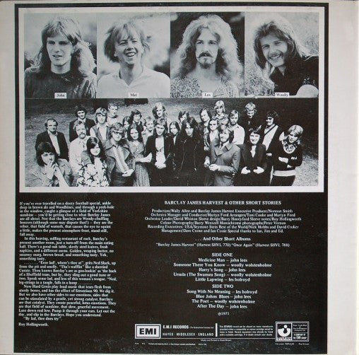 Barclay James Harvest – Barclay James Harvest And Other Short Stories LP vinyl record, image 2 of 7