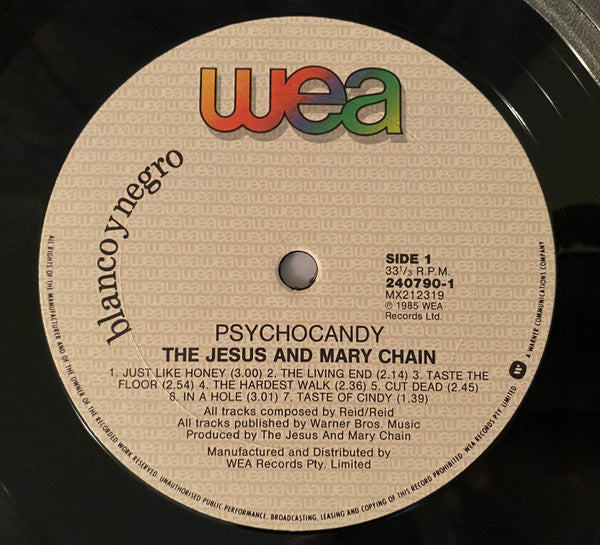 The Jesus And Mary Chain – Psychocandy LP vinyl record, image 5 of 6