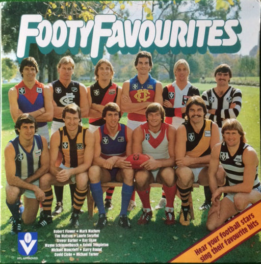 Various – Footy Favourites LP vinyl record, image 1 of 6