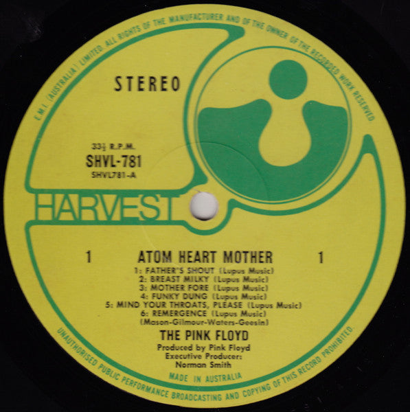 Pink Floyd – Atom Heart Mother LP vinyl record, image 3 of 4