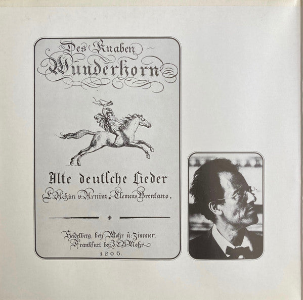 Gustav Mahler, Elisabeth Schwarzkopf, Dietrich Fischer-Dieskau, George Szell, London Symphony Orchestra – Lieder Aus Des Knaben Wunderhorn LP vinyl record, image 2 of 6