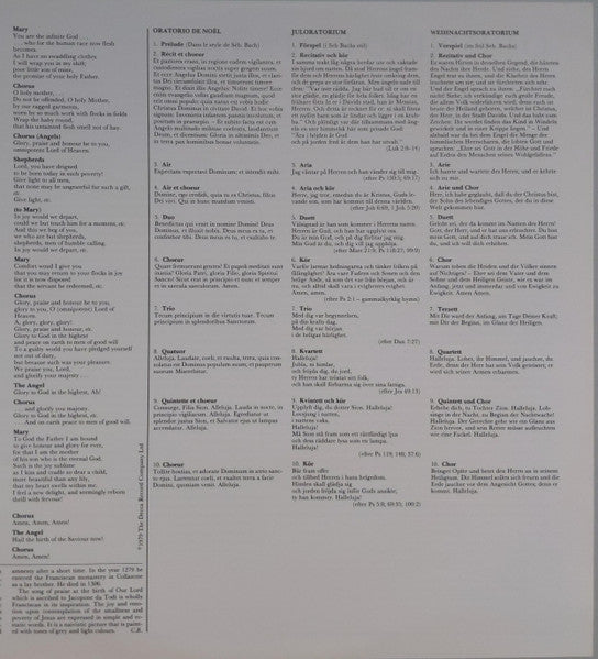 Camille Saint-Saëns, Ottorino Respighi – Oratorio De Noël / Lauda Per La Natività Del Signore LP vinyl record, image 9 of 10