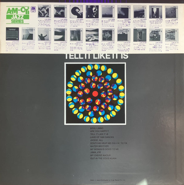 George Benson, Marty Sheller – Tell It Like It Is LP vinyl record, image 3 of 4