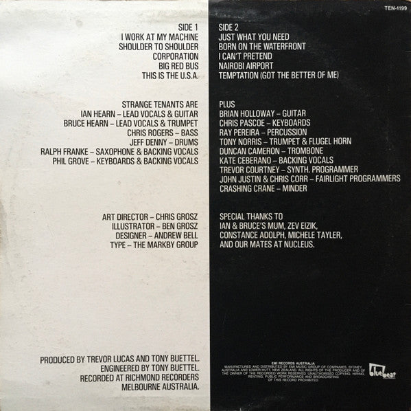 Strange Tenants – Movin In LP vinyl record, image 2 of 6