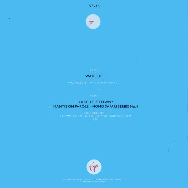 XTC – Wake Up 7" vinyl record, image 2 of 4