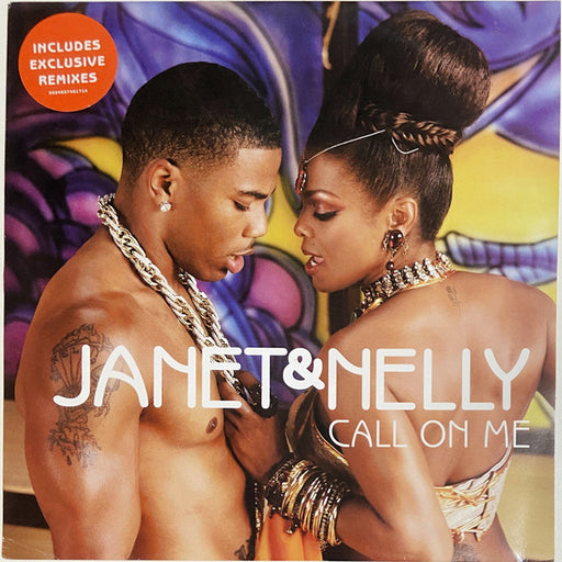Janet Jackson, Nelly – Call On Me 12" vinyl record, image 1 of 4